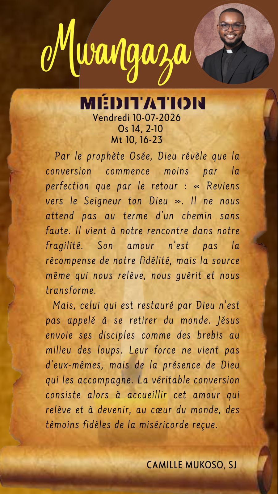 Vendredi 10.07.2026