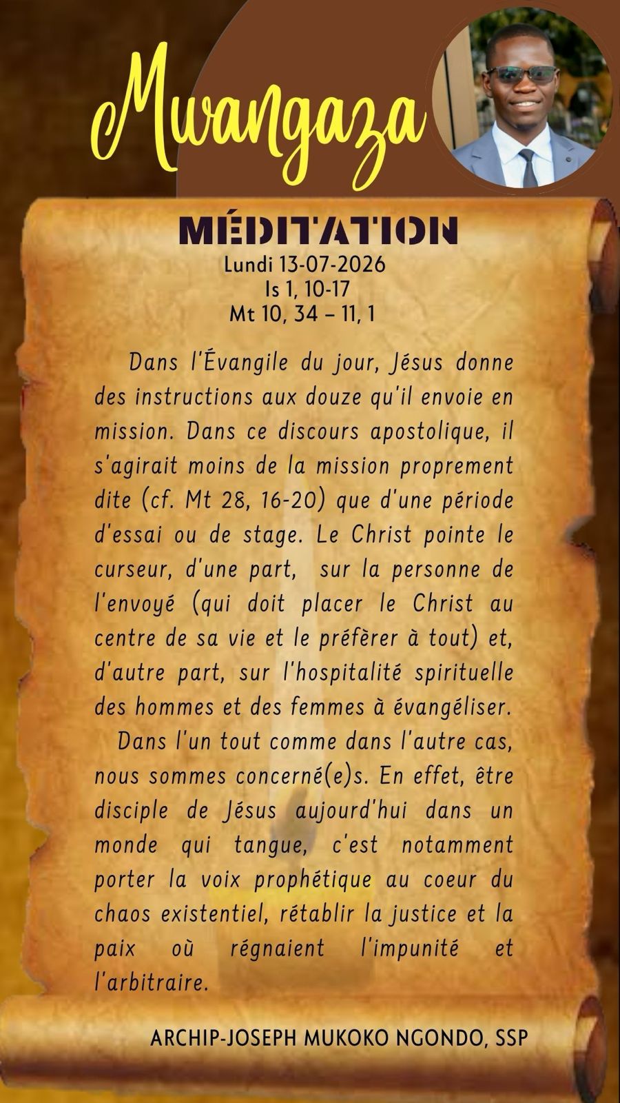 Lundi 13.07.2026