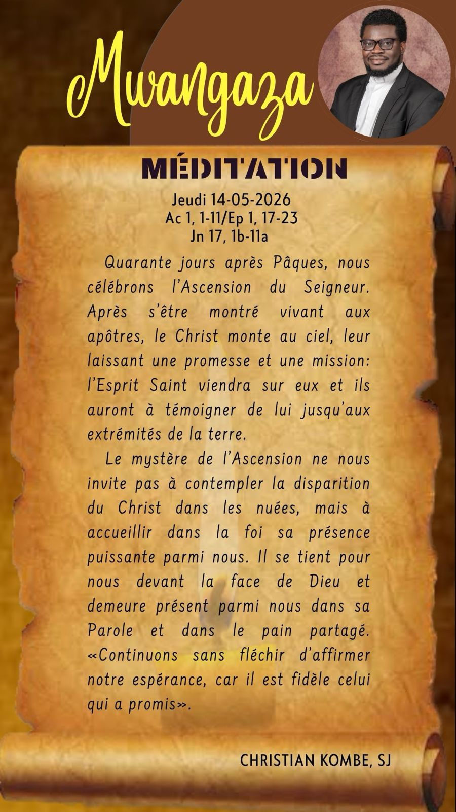 Jeudi 14.05.2026