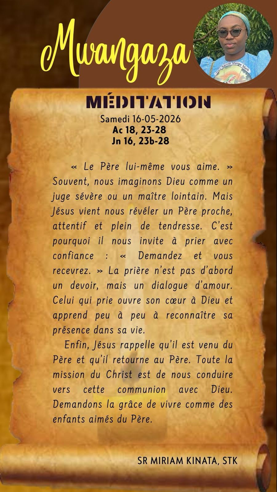 Samedi 16.05.2026 