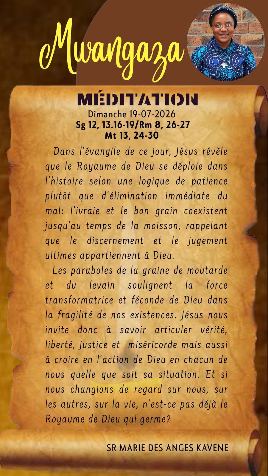 Dimanche 19.07.2026